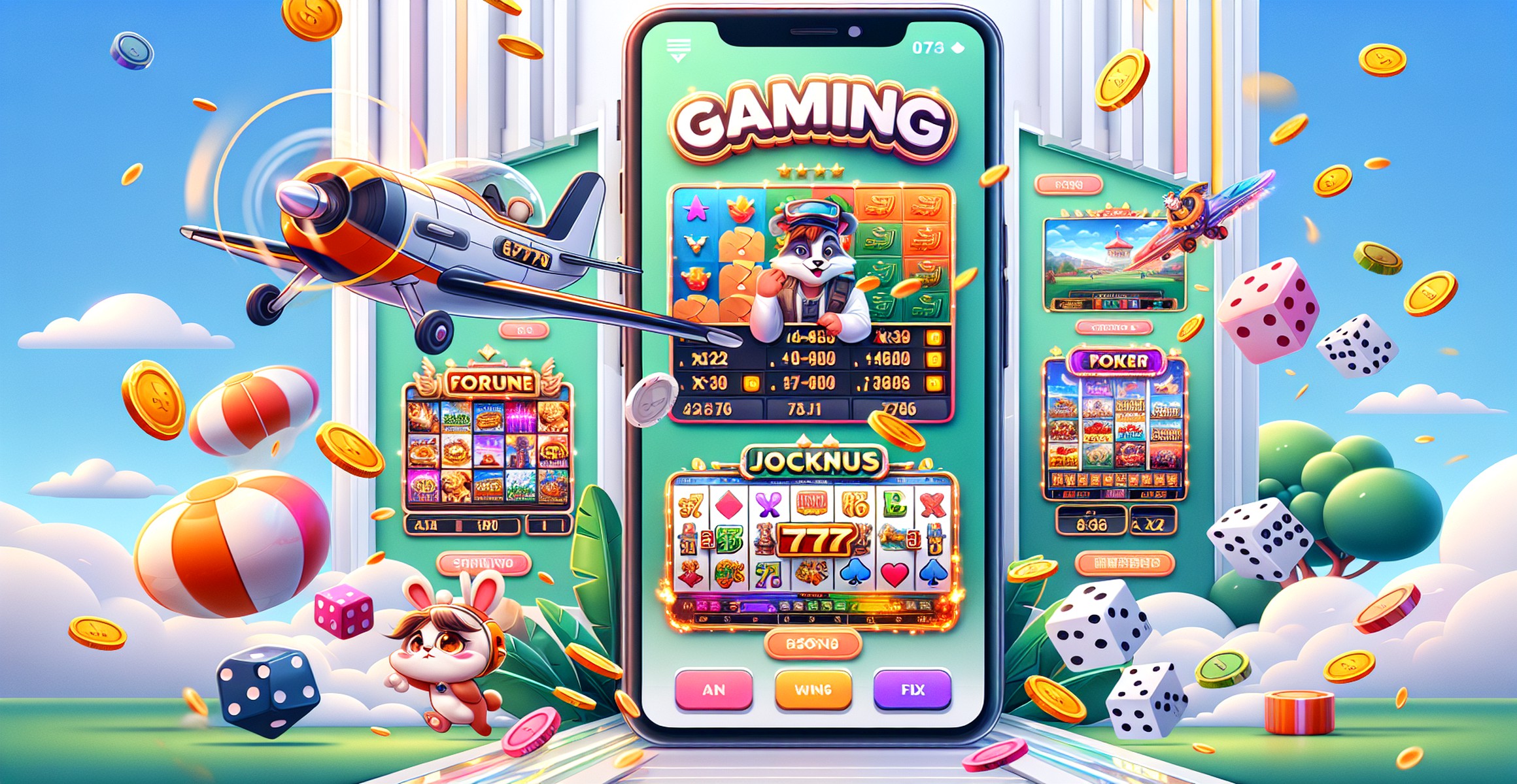 Fortune Rabbit Slots - Exciting Game on 7F777